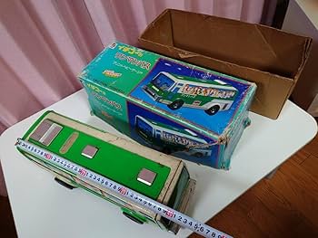 DAIYA ブリキのおもちゃ　東名高速バス Amazon.co.jp: ブリキのおもちゃ ブリキのバス 3個まとめて出品